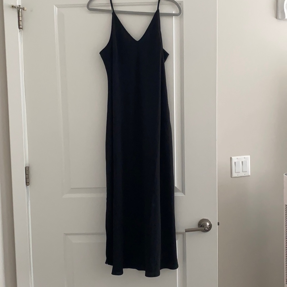 A new day black slip dress